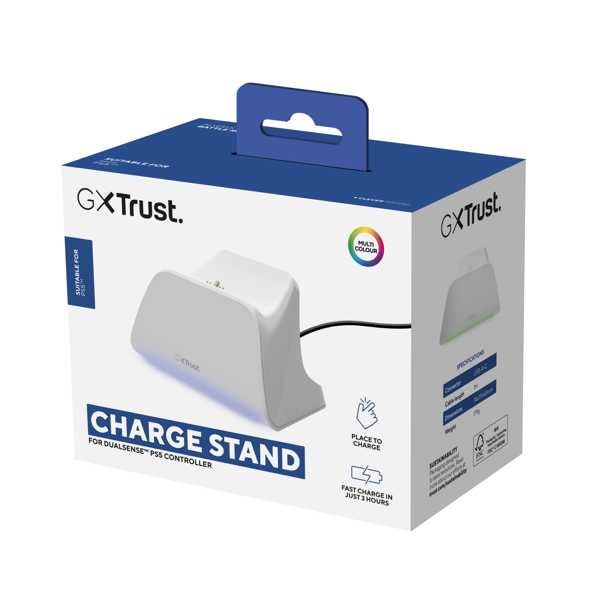 Trust Gaming GXT255W charging dock for