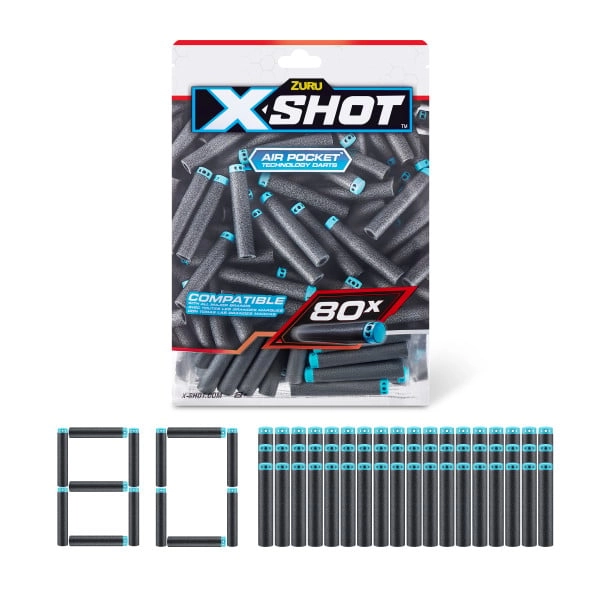 XSHOT Excel Darts Refill Pack (80