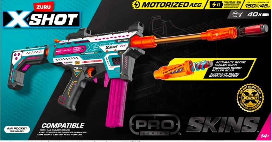 ZURU XSHOT Pro Motorized Piston Pump