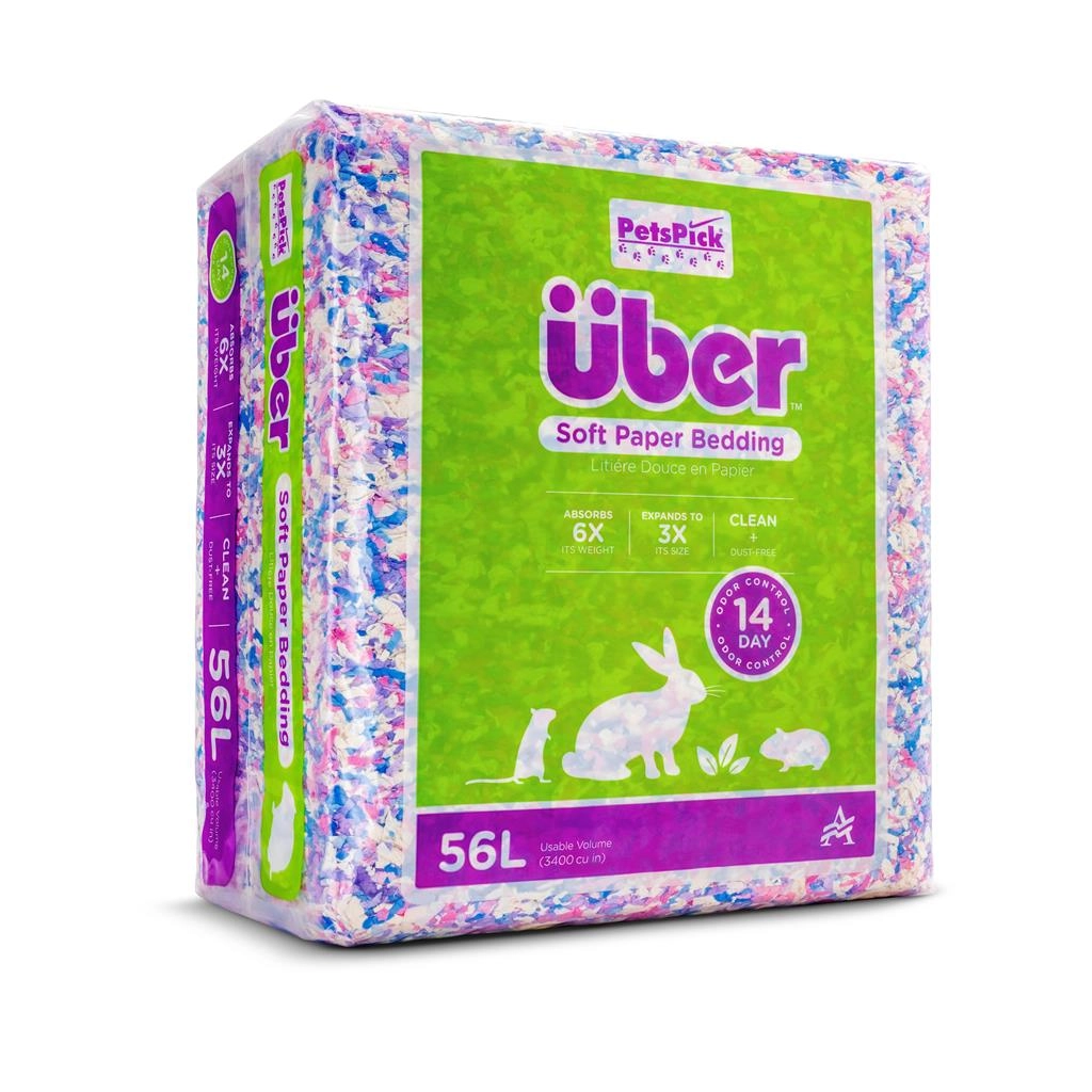 Über - Soft Paper Bedding 56l
