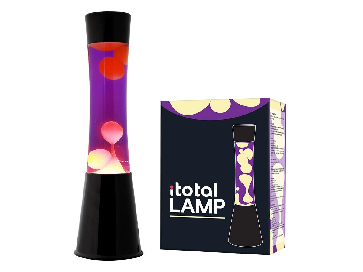 ITotal - Lava Lamp - Black/Purple/Yellow