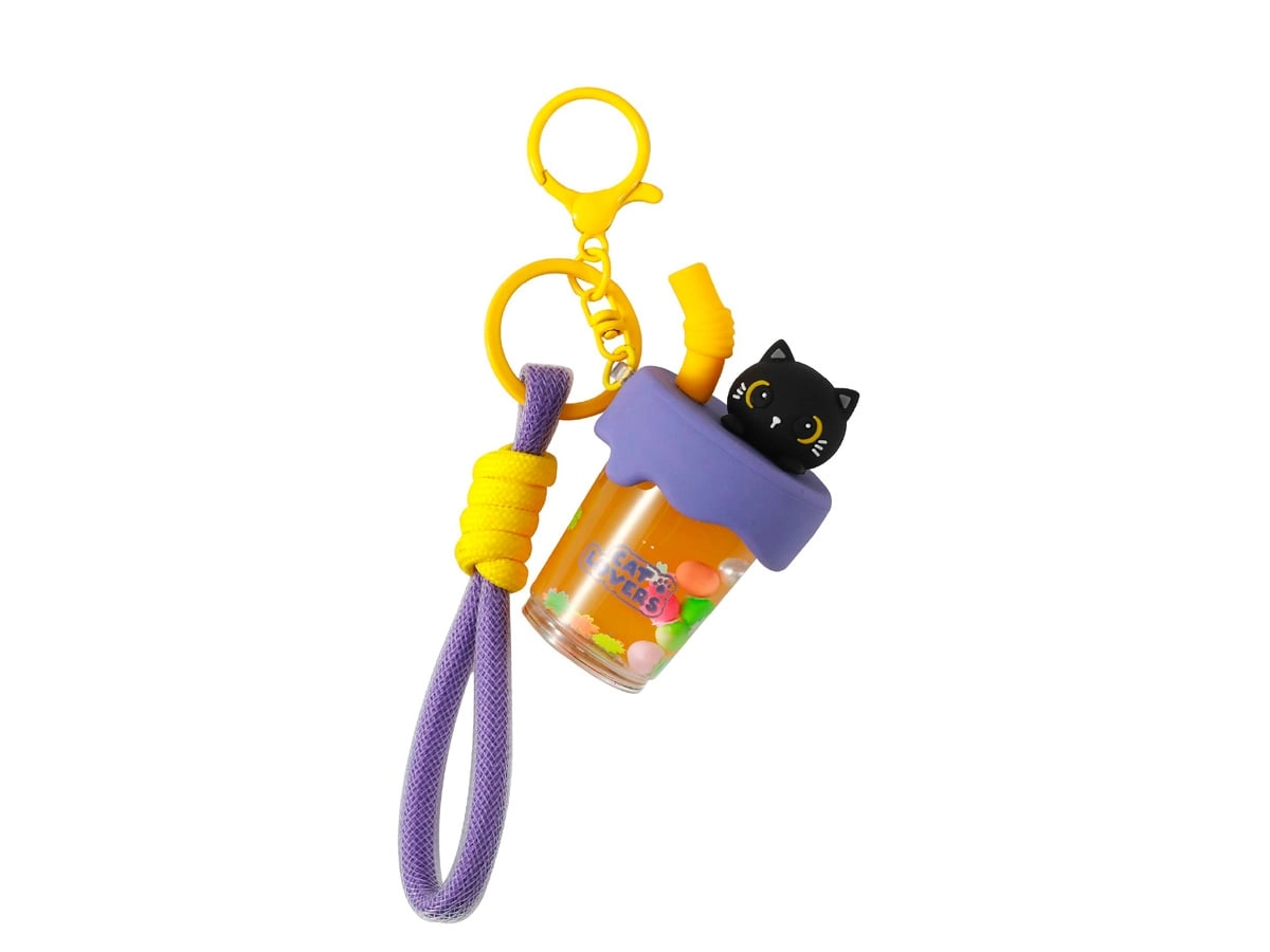 ITotal - Bubble Tea keychain BLACK