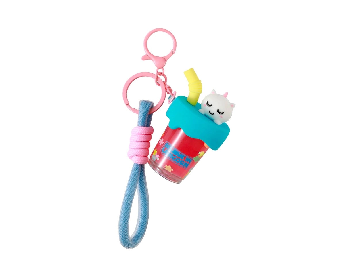 ITotal - Bubble Tea keychain UNICORN