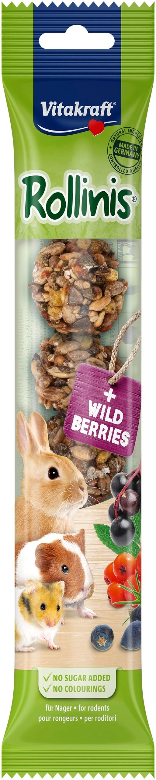 Vitakraft - Rollinis Wildberry for rodents