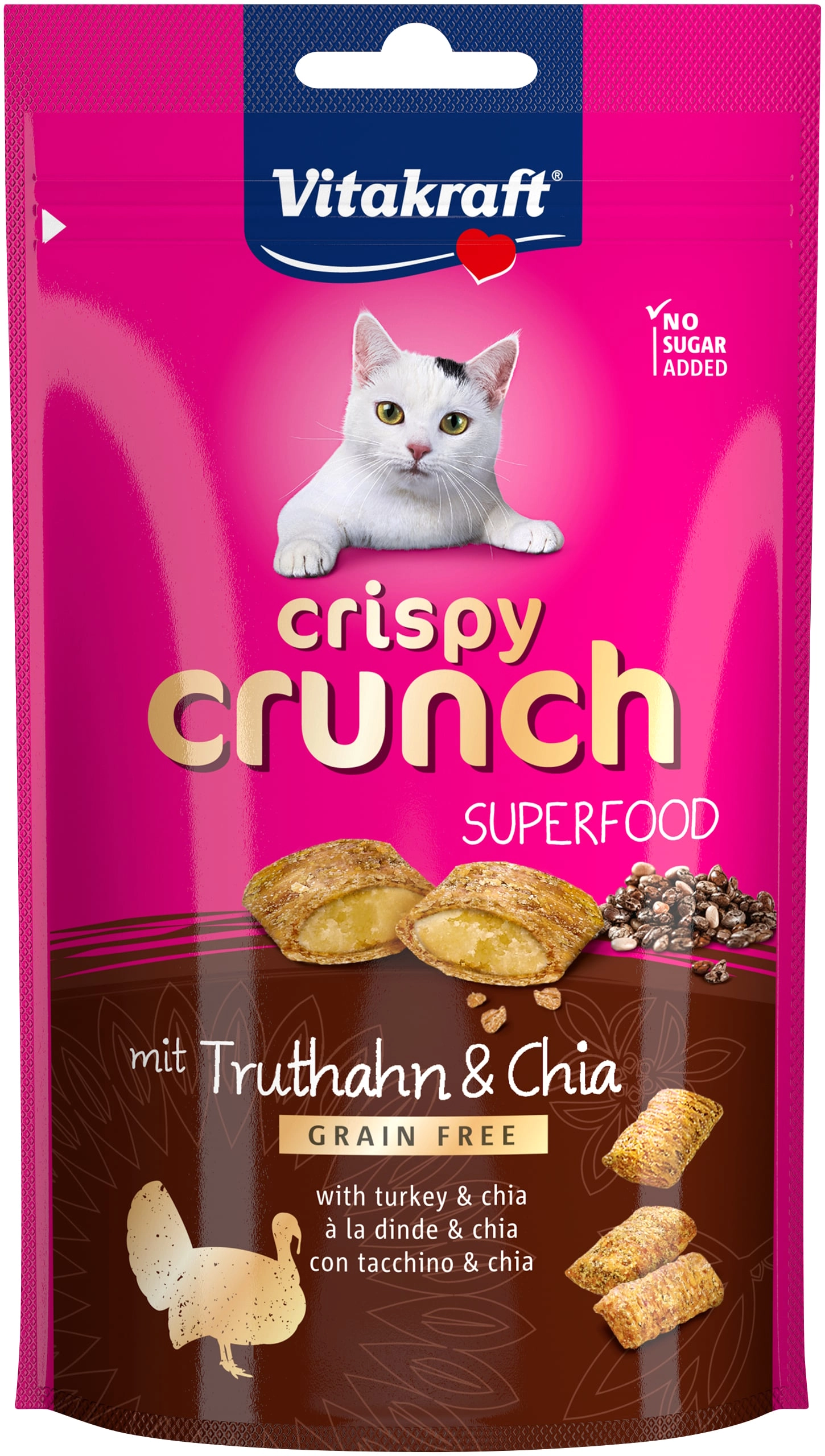Vitakraft Vitakraft Kot 60g Crispy Crunch