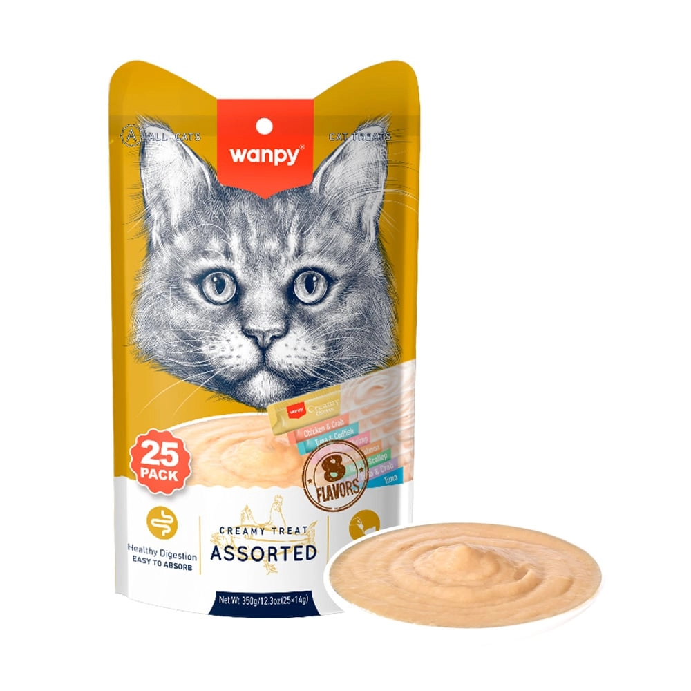 Wanpy - Cat 25 Pack Creamy