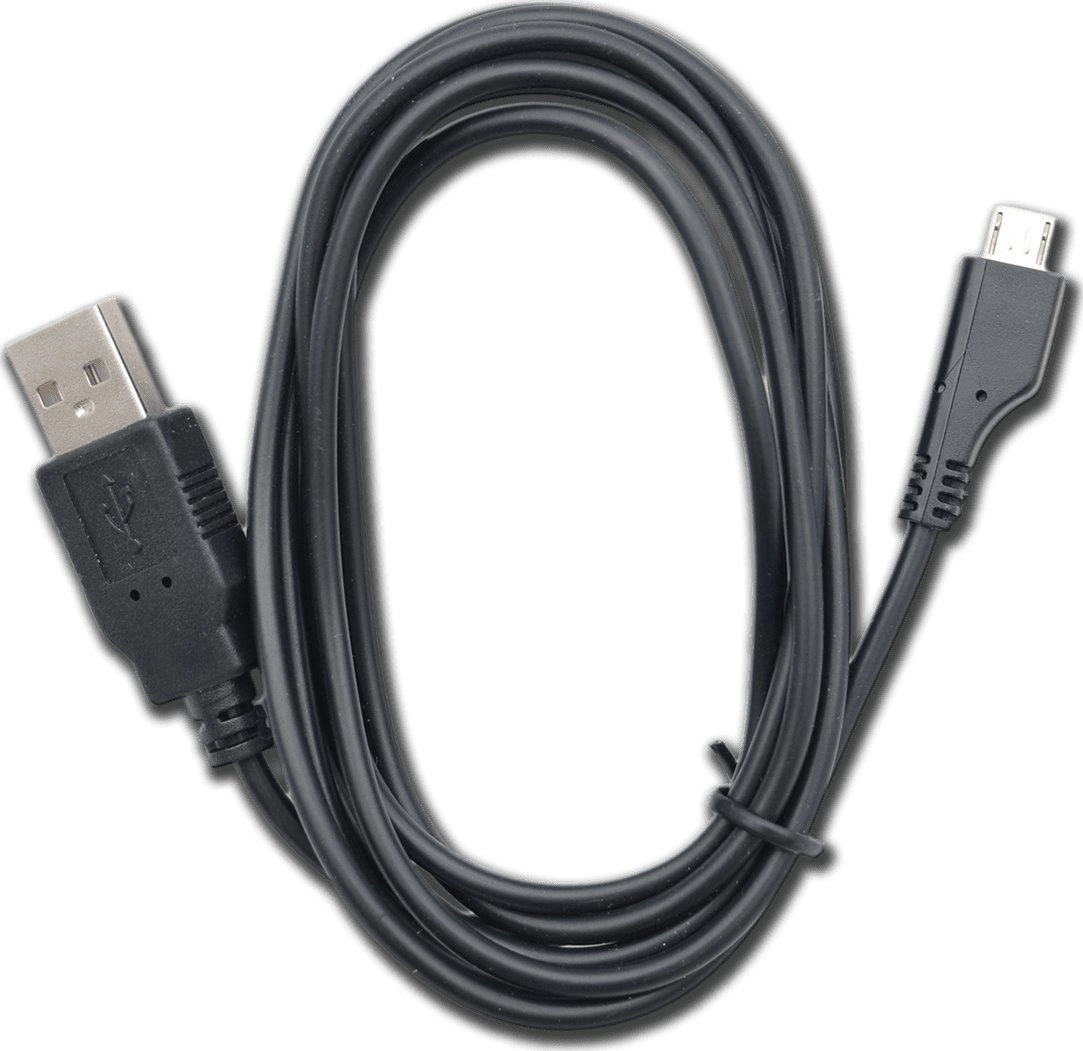 2GO USB Lade-/Datenkabel Micro-USB 1m schwarz