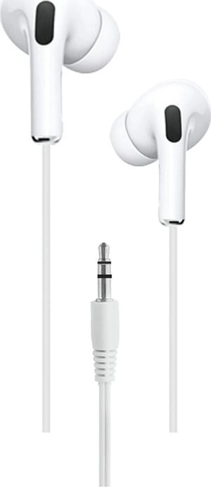 2GO in-ear headphones stereo white 797313