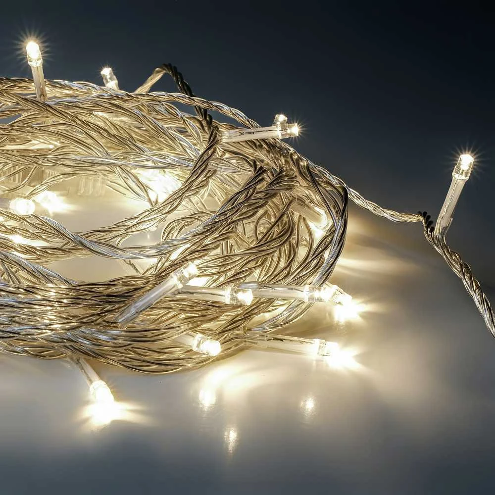 LED lempučių girlianda 60 10 m