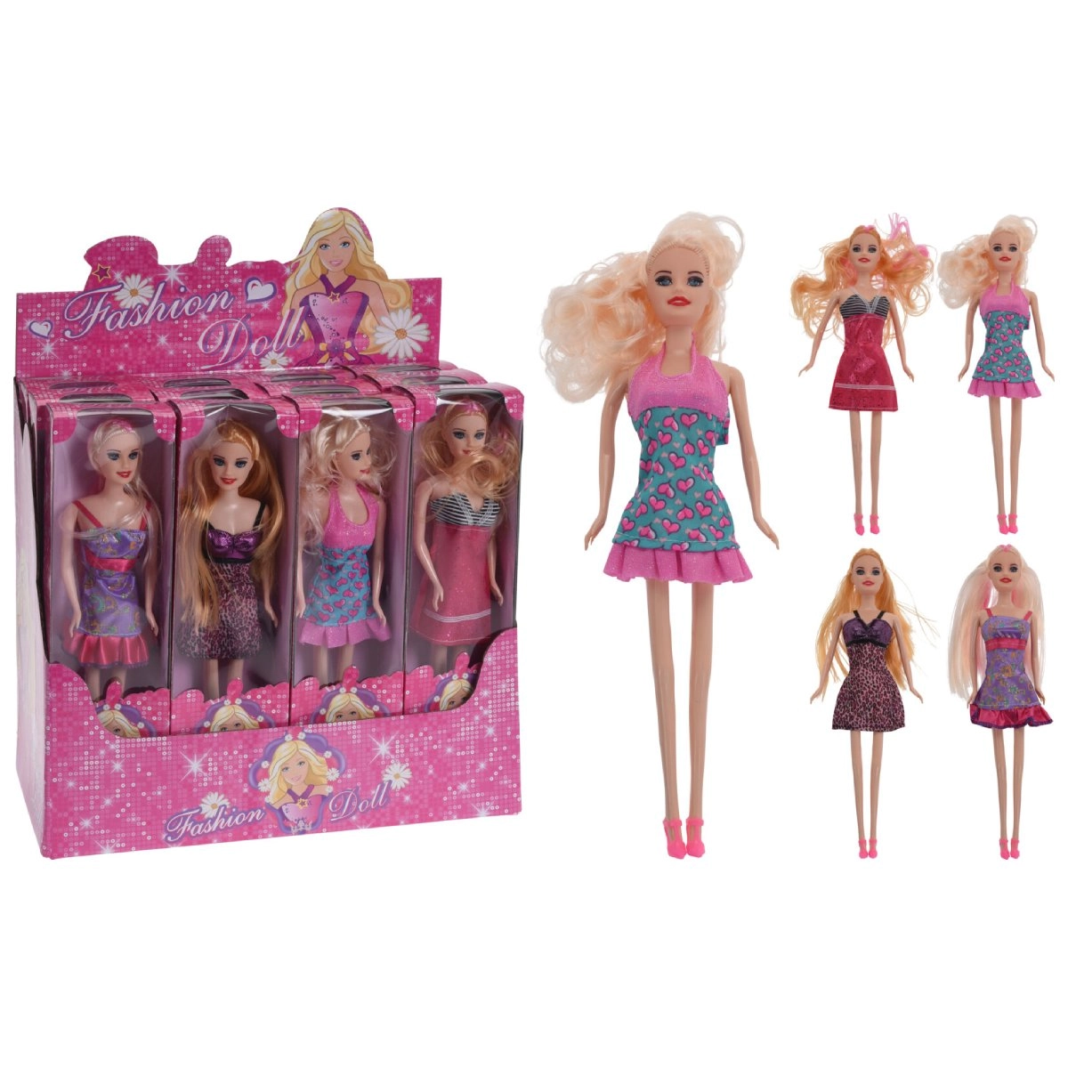 Rotaļlieta Lelle 28cm  6veidi 3220002 8720573220002