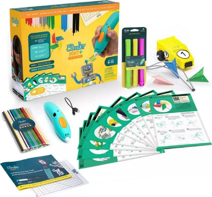 3Doodler Start Plus Costc komplektas rozszerzony