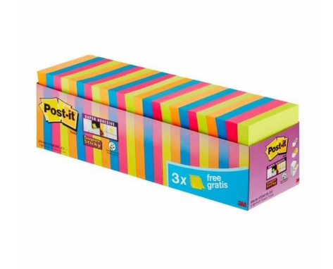 3M 7100234515 note paper Square Blue