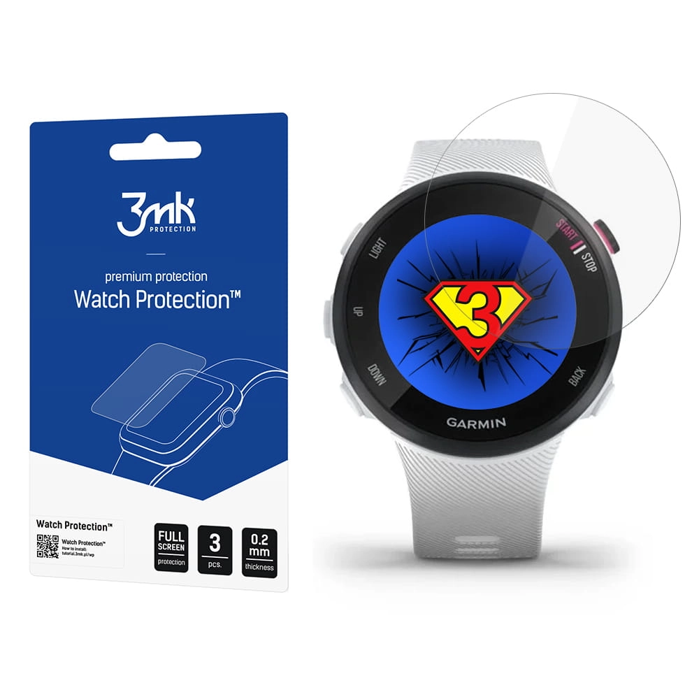 Garmin Forerunner 45s - 3mk Watch
