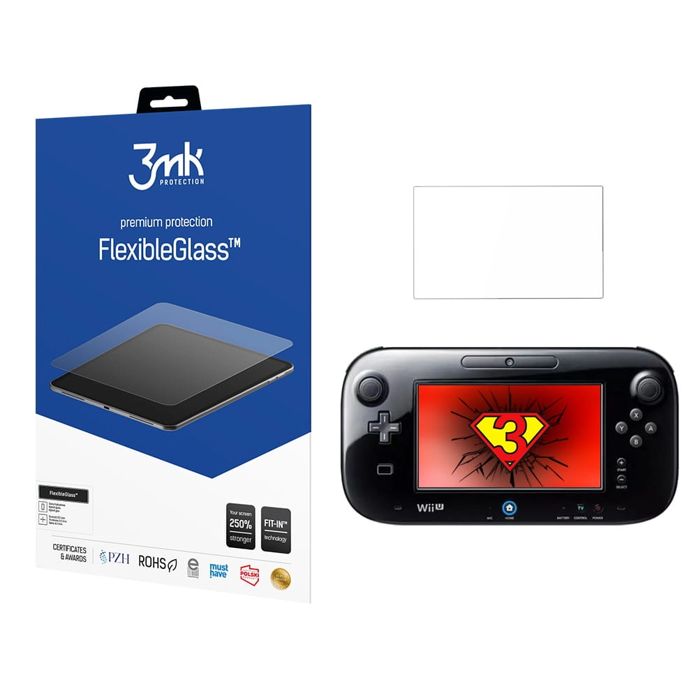 Wii U Gamepad - 3mk FlexibleGlass