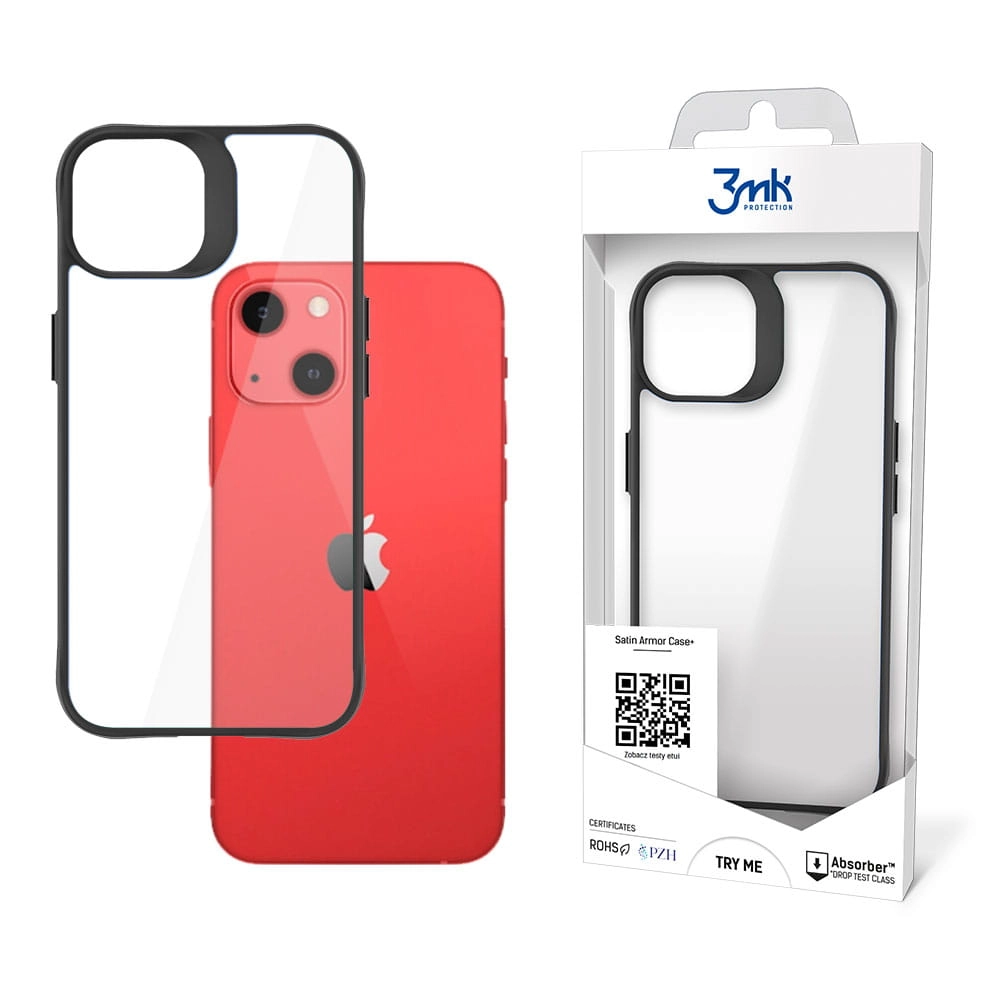 3MK Satin Armor Case+ mobilo telefonu