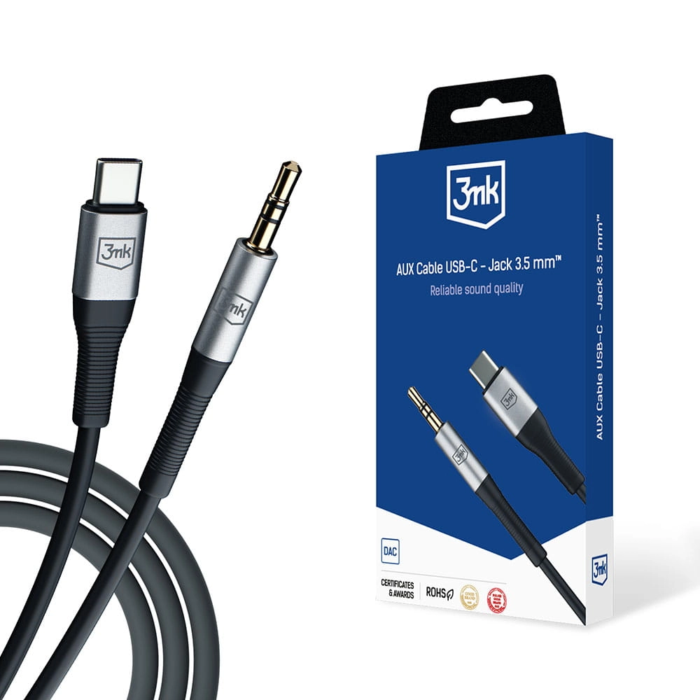 3MK AUX Cable USB kabelis 151206