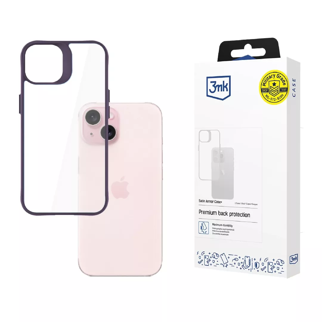 3MK Satin Armor Case+ mobile phone