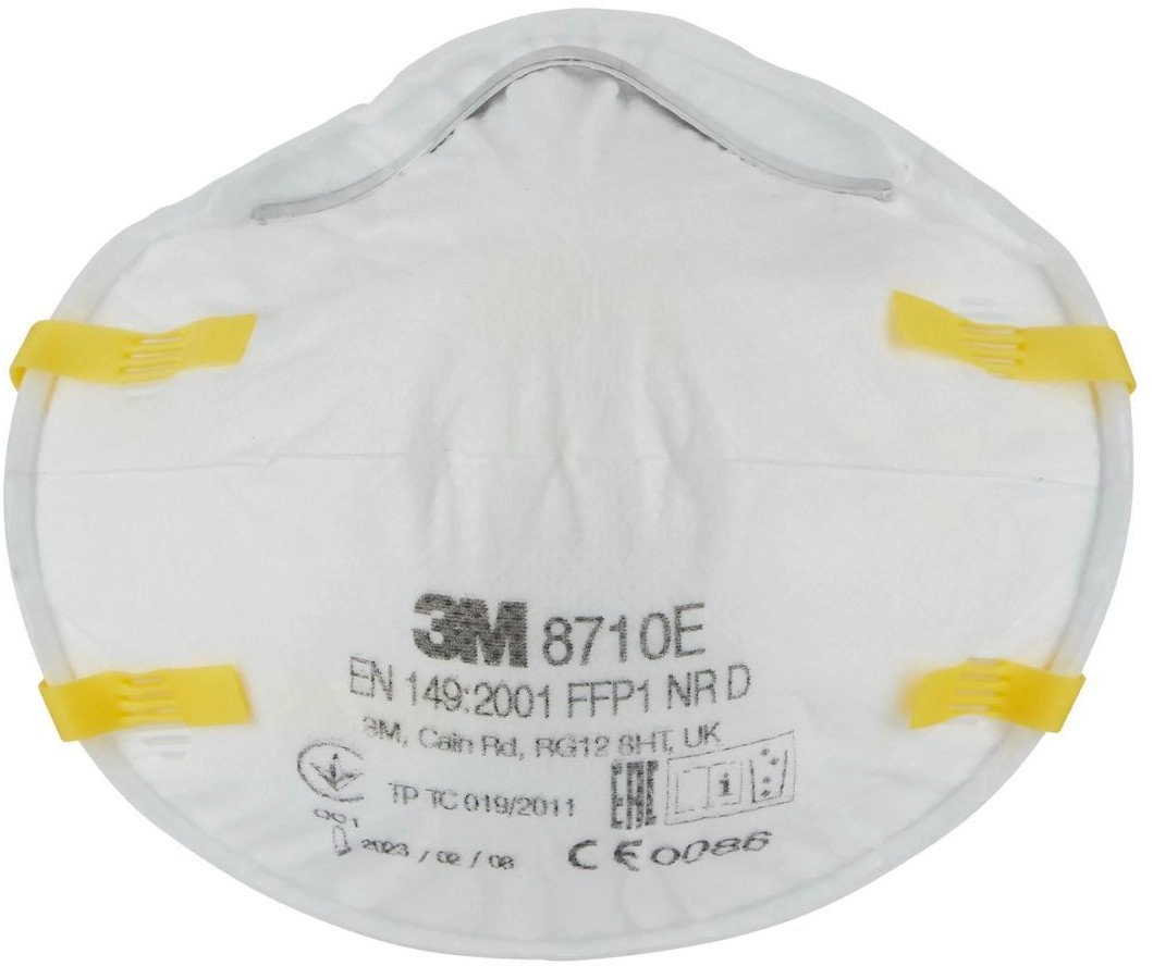PARTICULATE RESPIRATOR 3M 8710 FFP1 3PCS