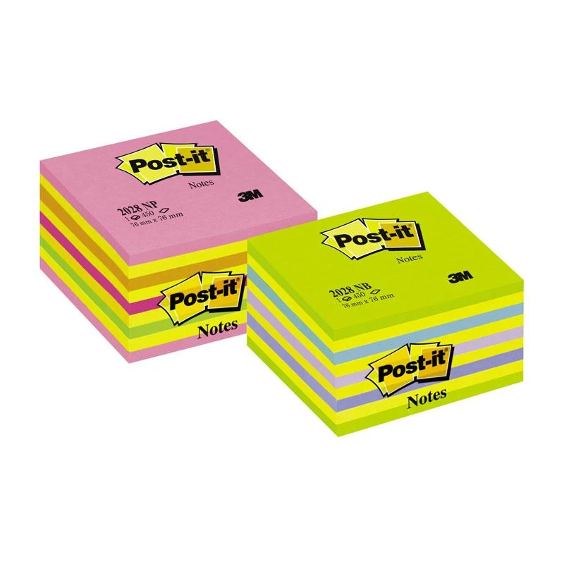 Post-it Self-adhesive pad 76x76/450K blue/green (FT510093253)