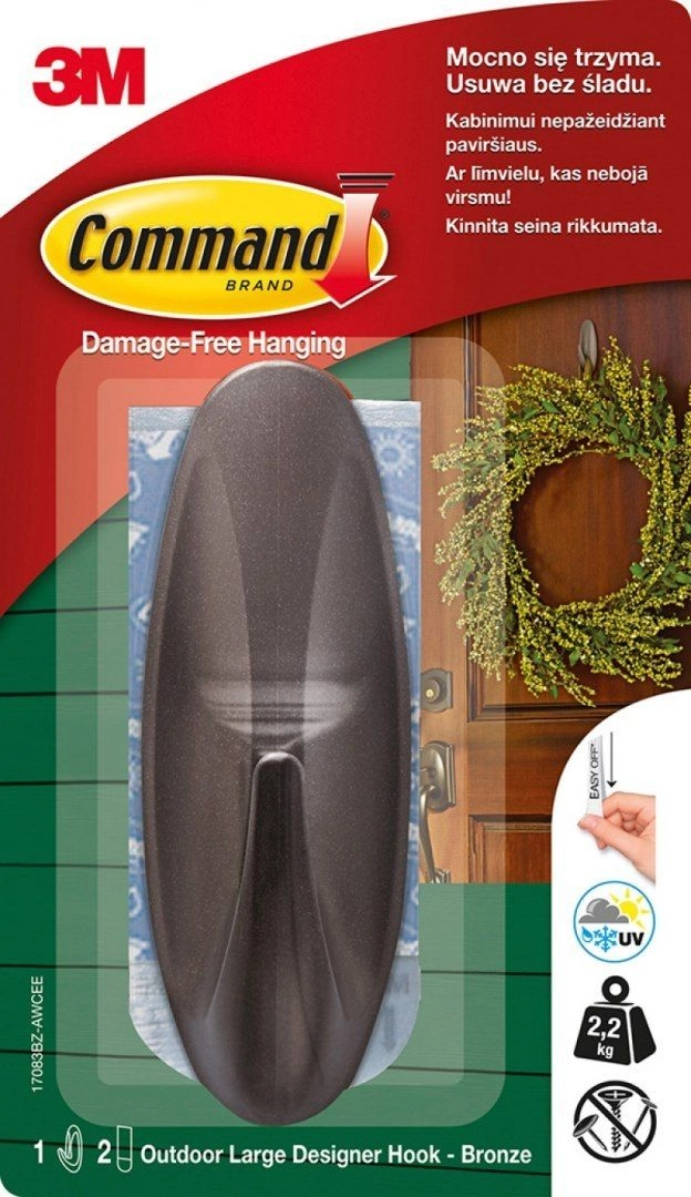 3M Command Door hook 1 pc