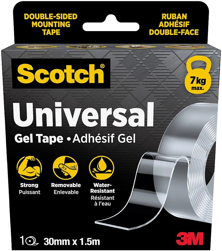 Scotch gel tape double sided transparent