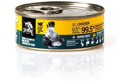 3COTY Chicken with spirulina For kittens