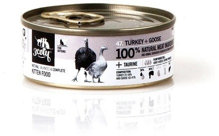 3COTY Turkey with goose For kittens