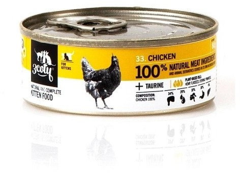 3COTY Chicken For kittens - wet