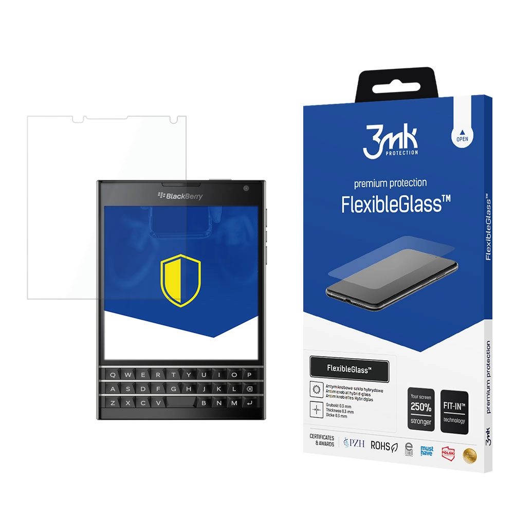 BlackBerry Passport - 3mk FlexibleGlass 106785
