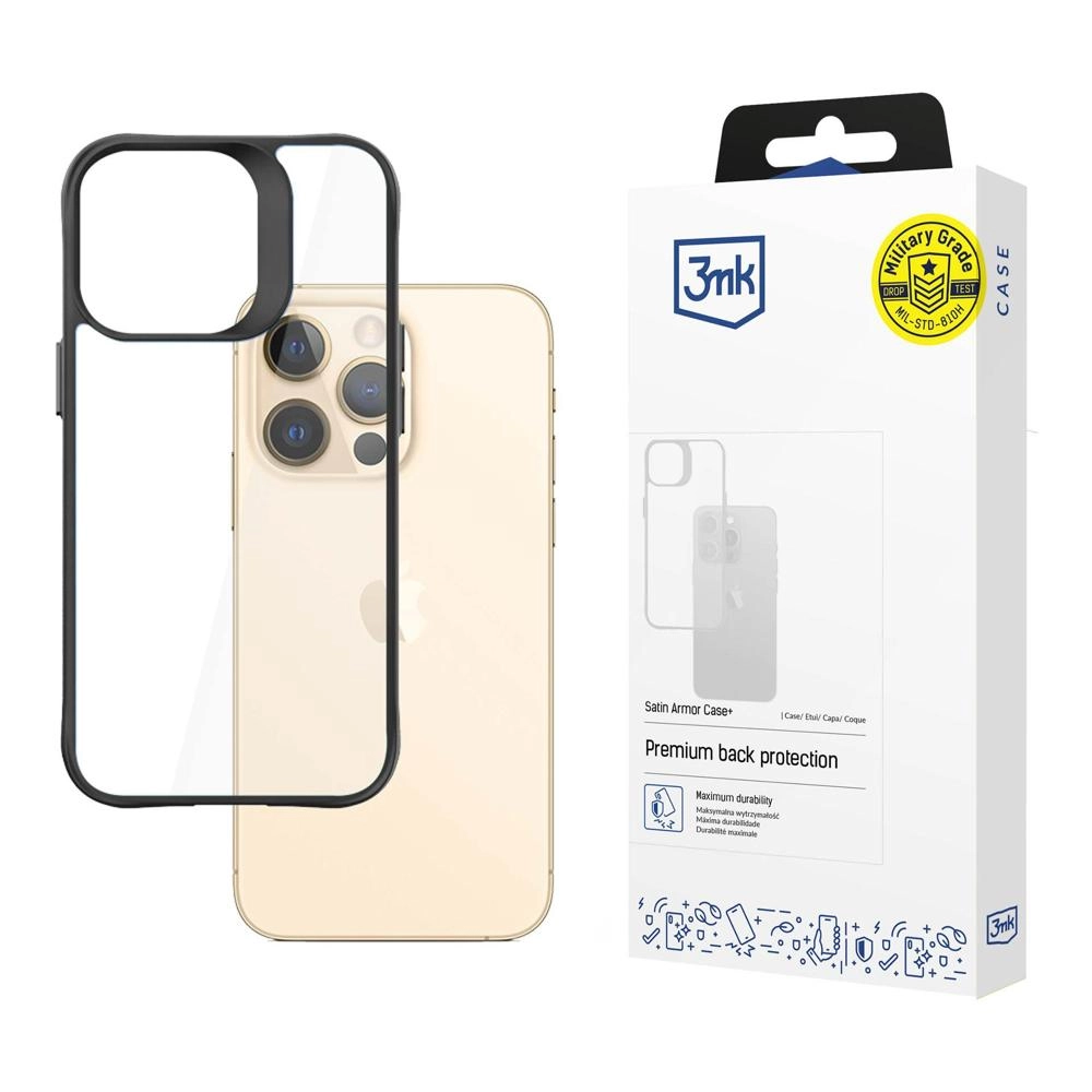 3MK 3MK SatinArmor+ Case iPhone 13