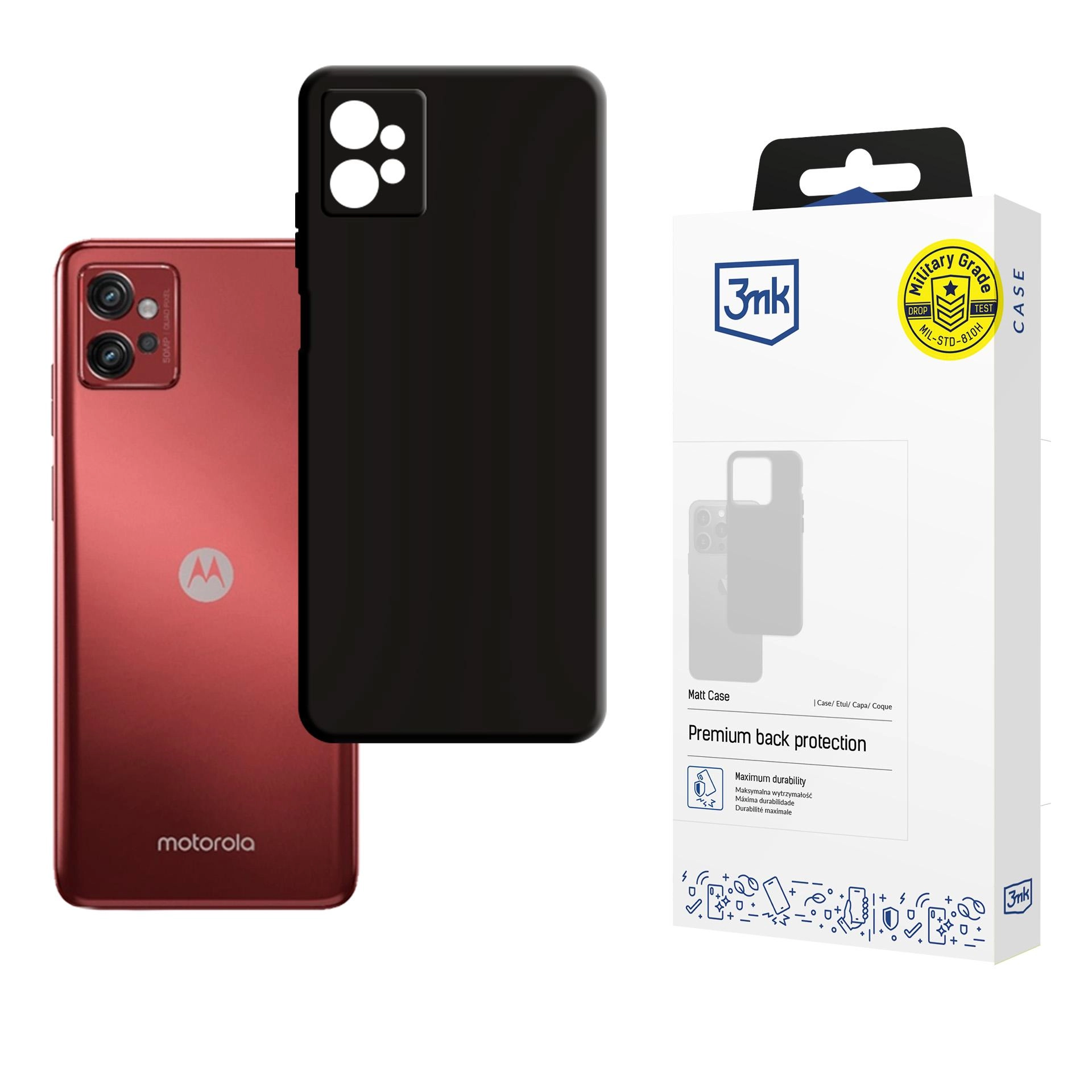 3Mk 3Mk Matt Case for Motorola