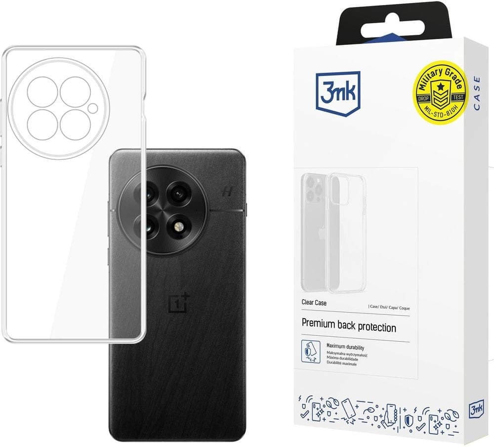 3MK Etui Clear Case of OnePlus