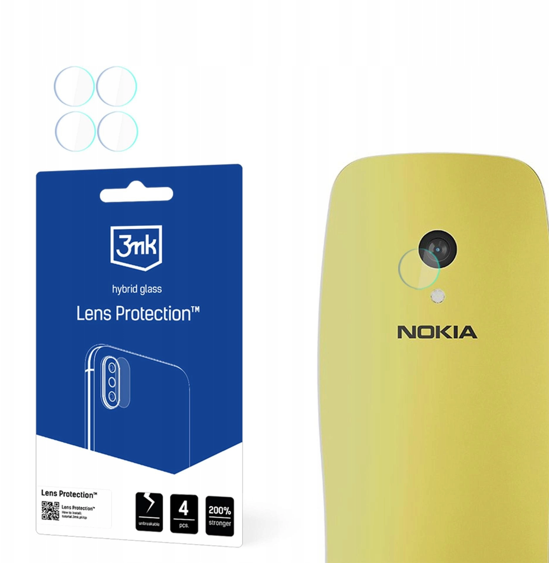 Nokia 3210 4G - 3mk Lens