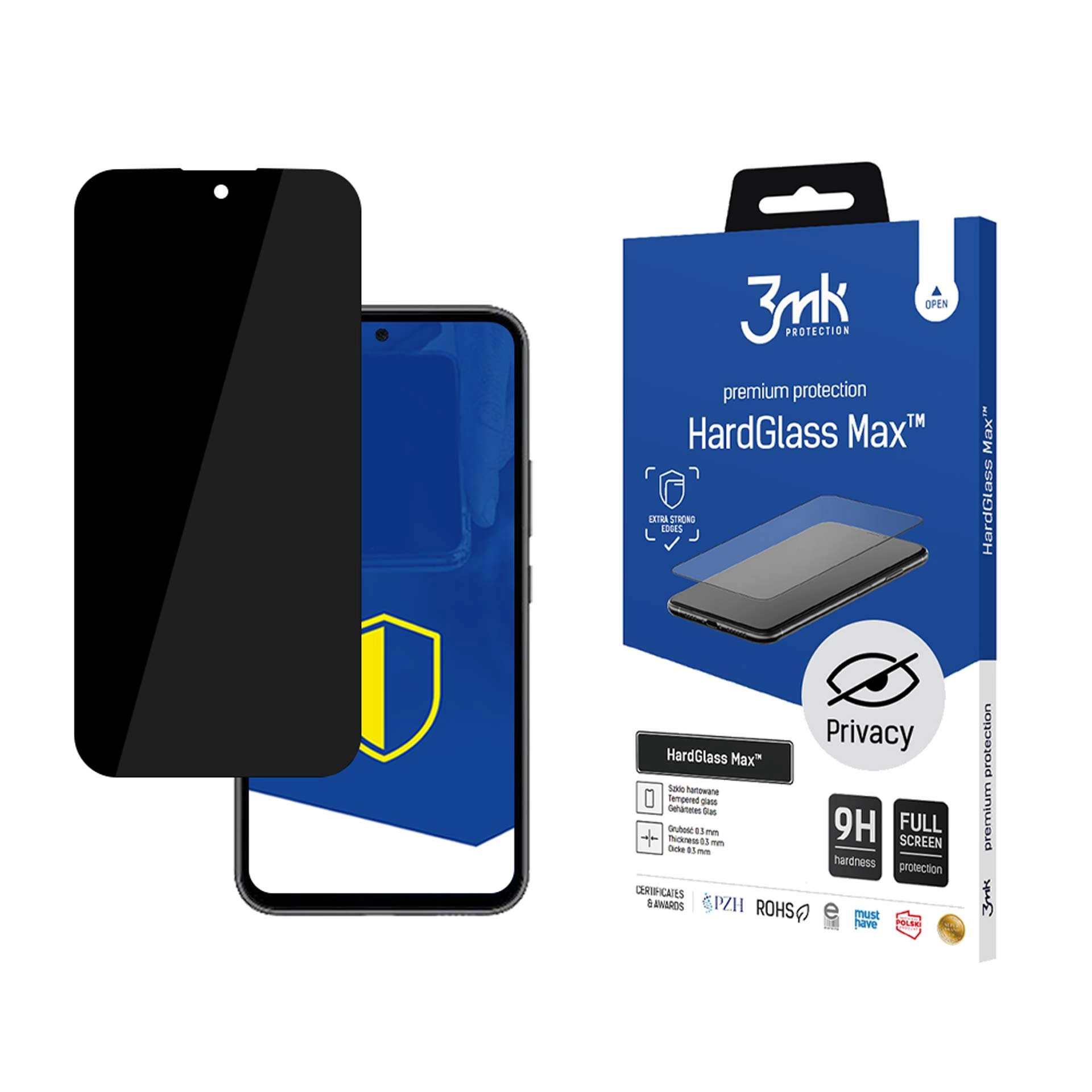 3MK Tempered glass 3MK HardGlass Max