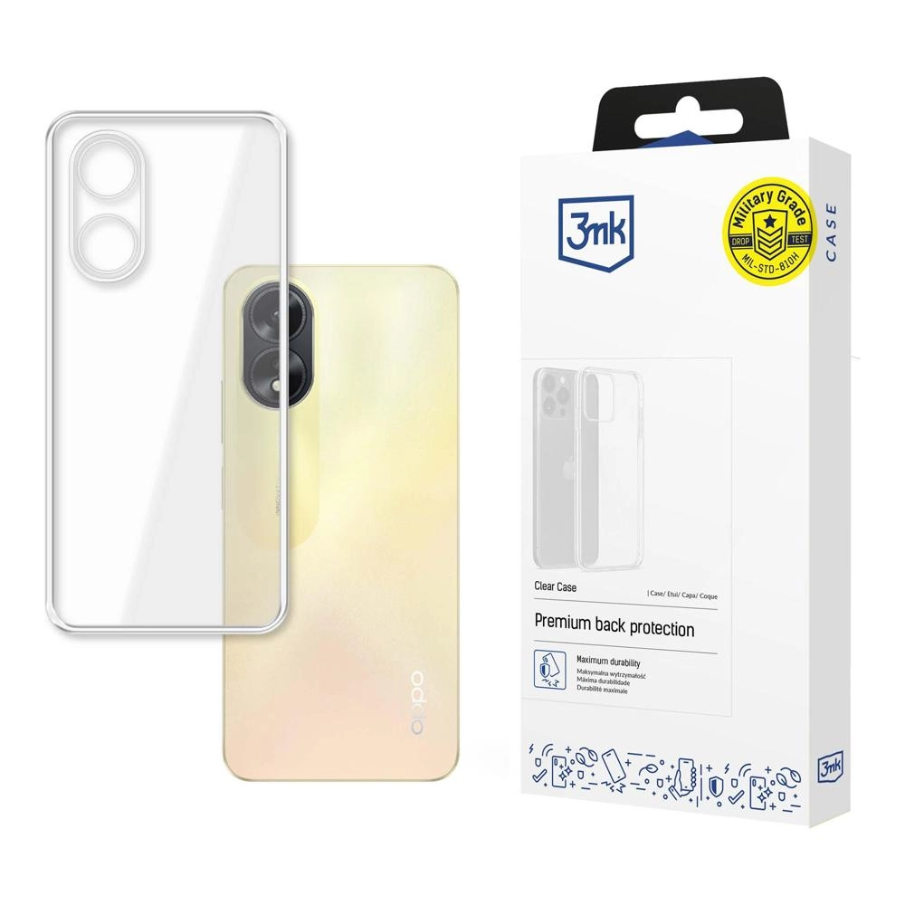 Oppo A38 - 3mk Clear Case