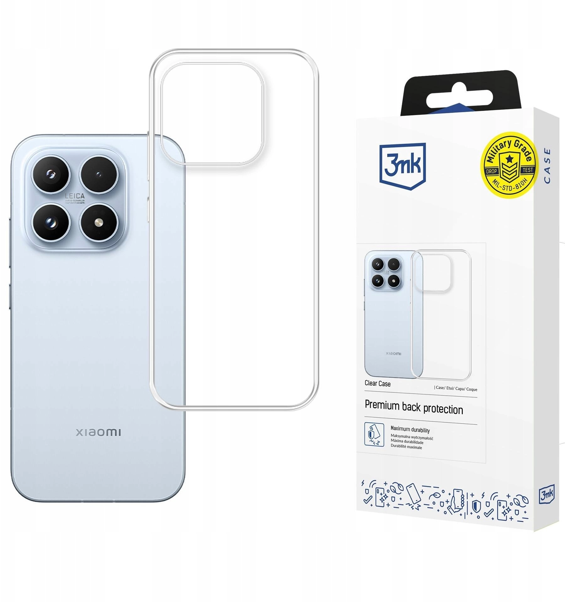 Etui 3MK Clear Case do Xiaomi