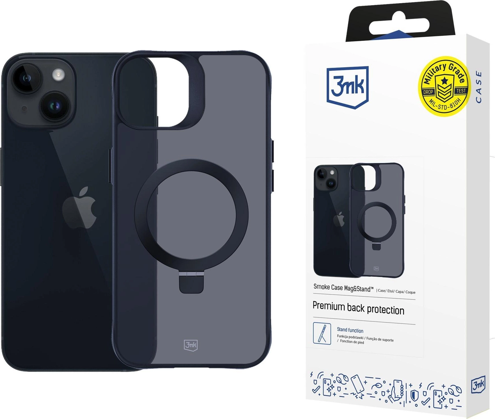 3MK 3MK Smoke Case iPhone 14