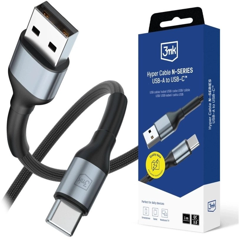 3mk Hyper Cable N-SERIES USB-A to