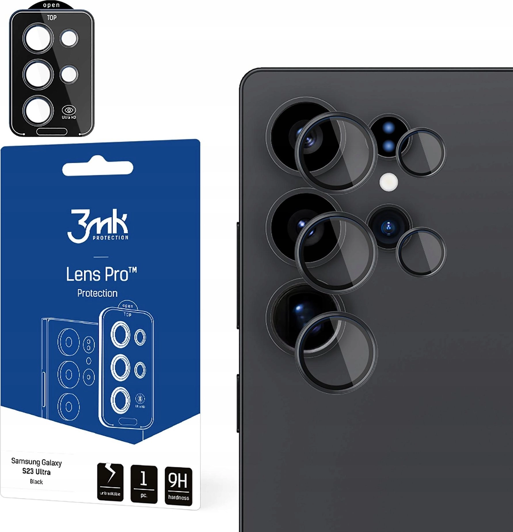 3MK Lens Protection Pro Black for