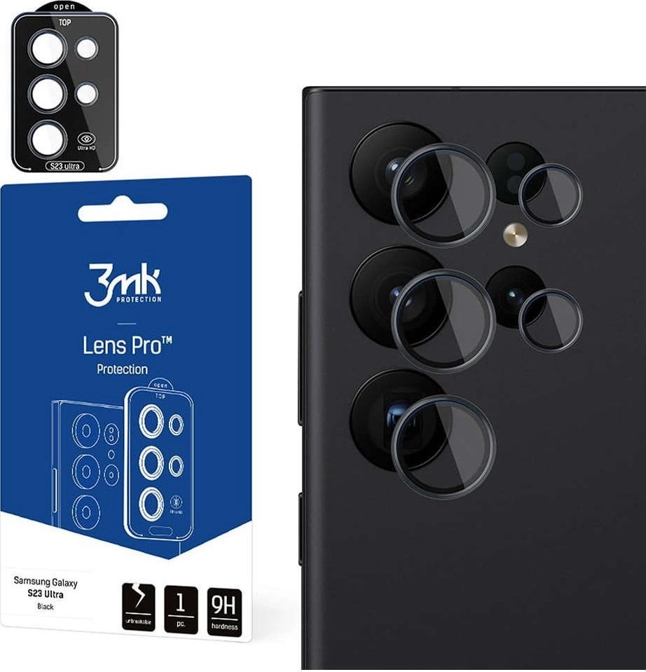 Protective glass for camera 3mk Lens