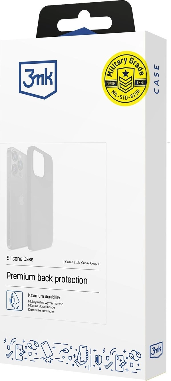 Etui 3MK Silicone Case do Apple