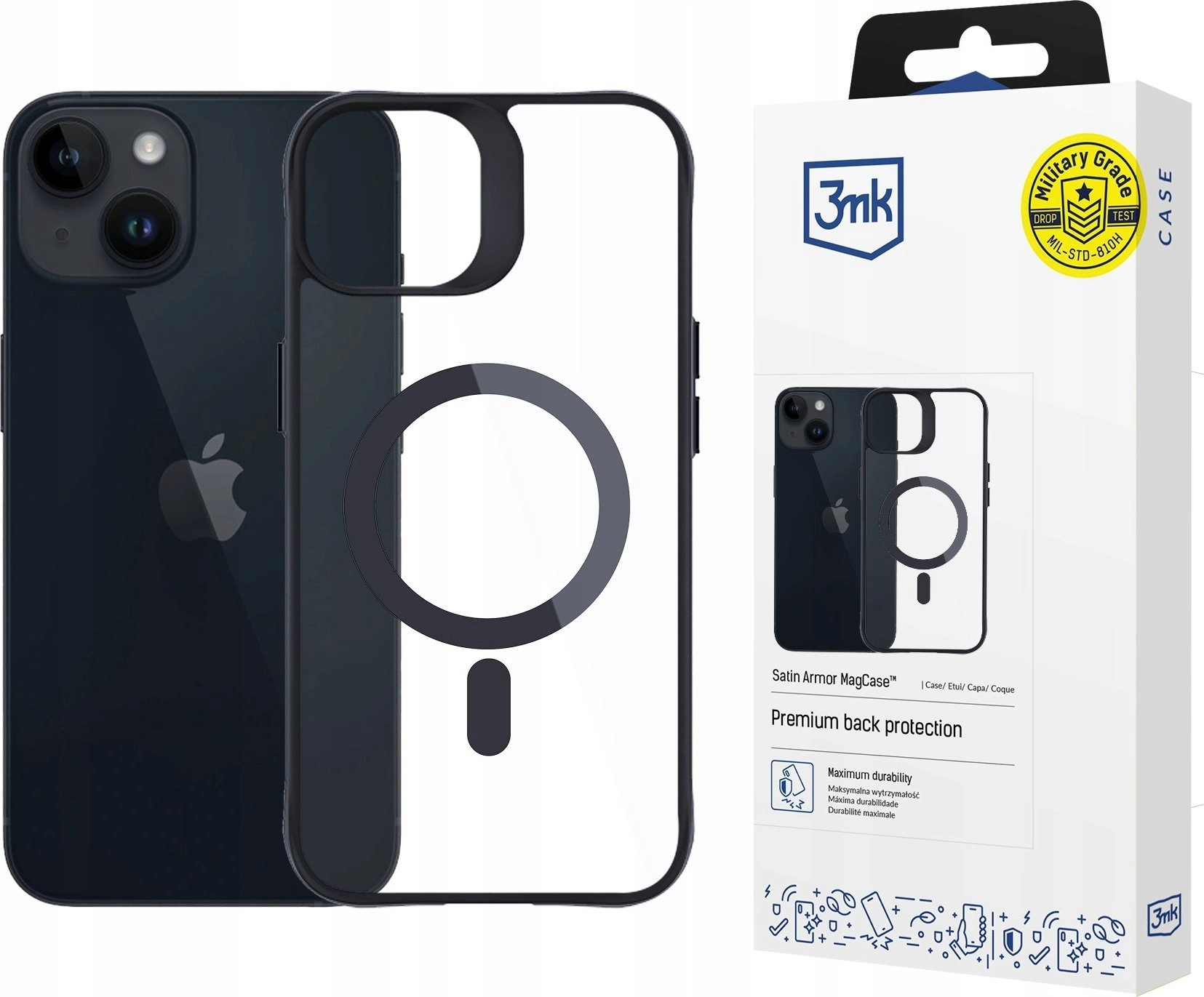 Apple iPhone 13/14 - 3mk Satin