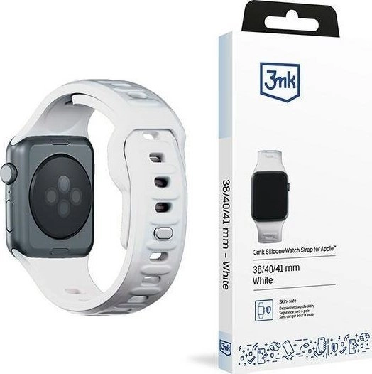 38/40/41/42 mm White (small) - 3mk