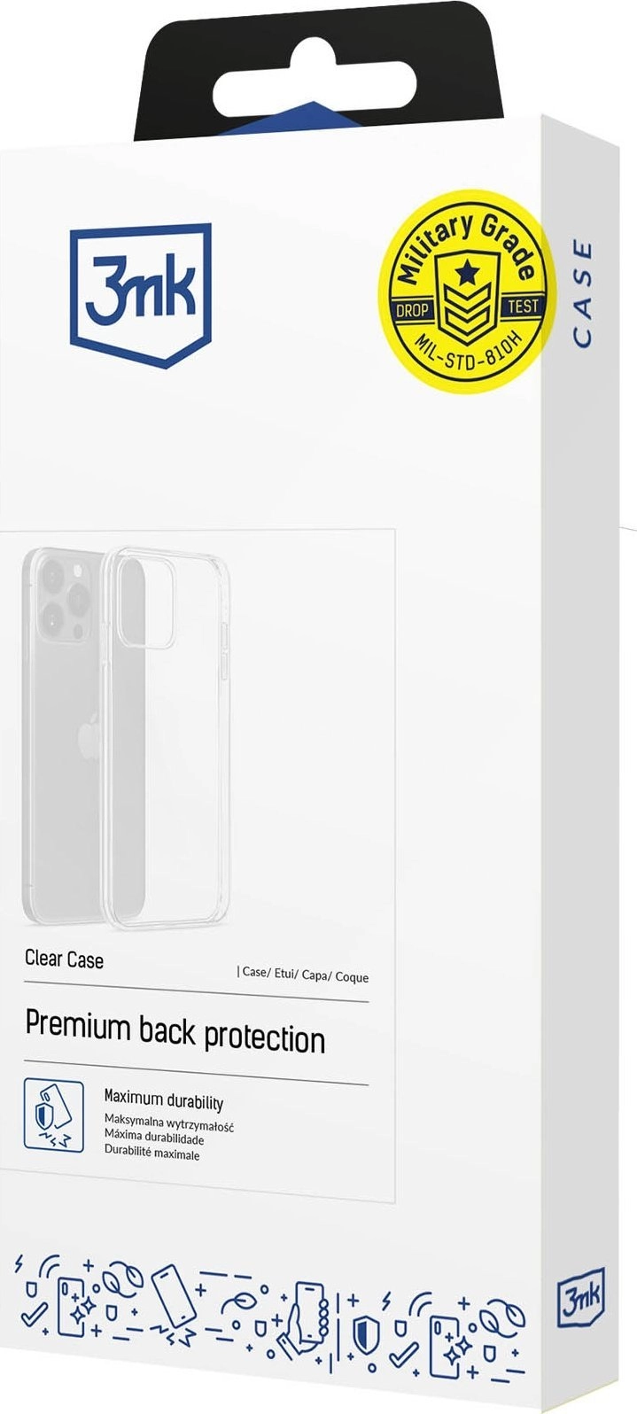 Motorola Moto E14/G04/G04S - 3mk Clear