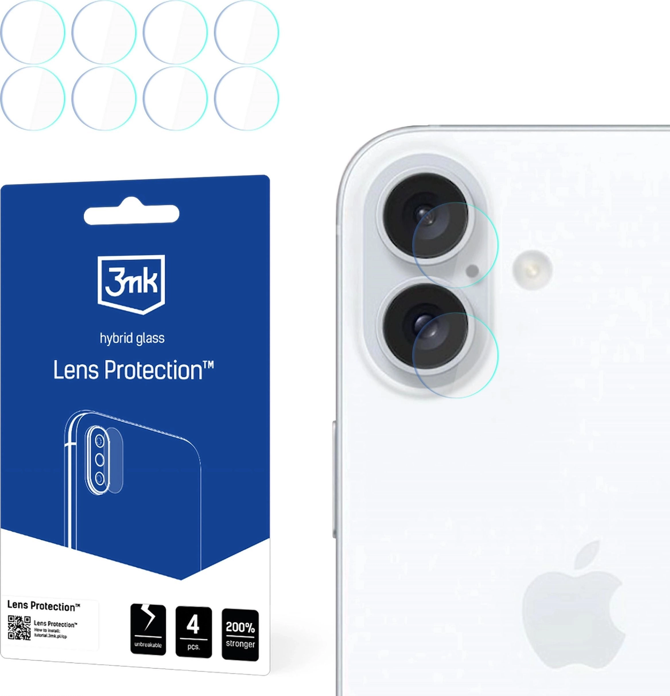 3mk Lens Protection do Apple iPhone