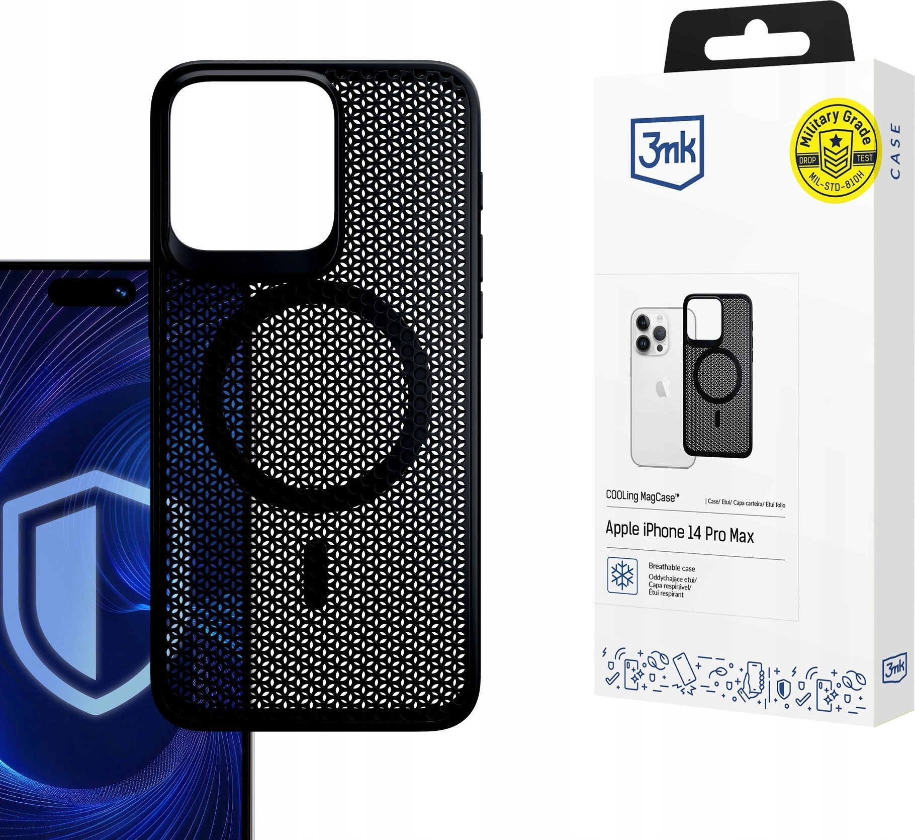 3MK Etui COOLing MagCase do Apple