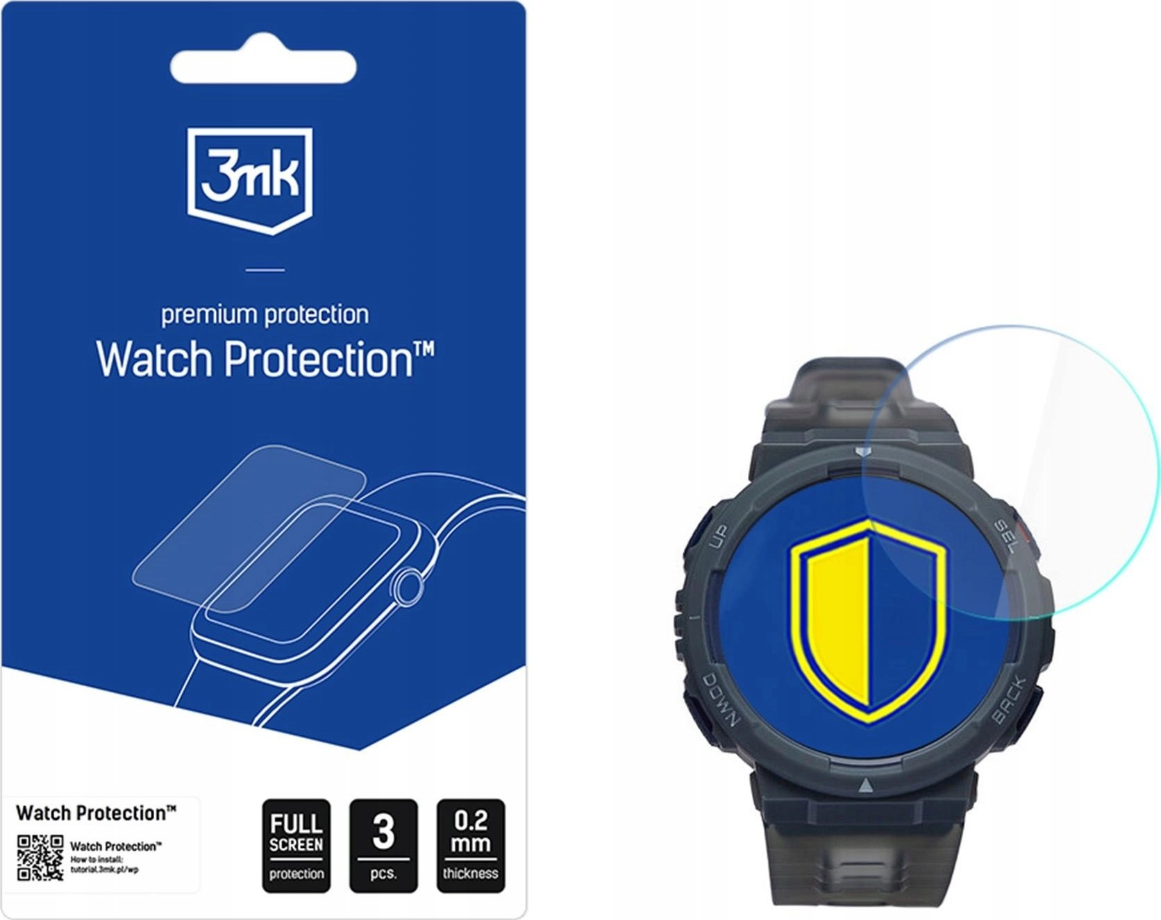3mk Watch Protection FlexibleGlass pro Amazfit