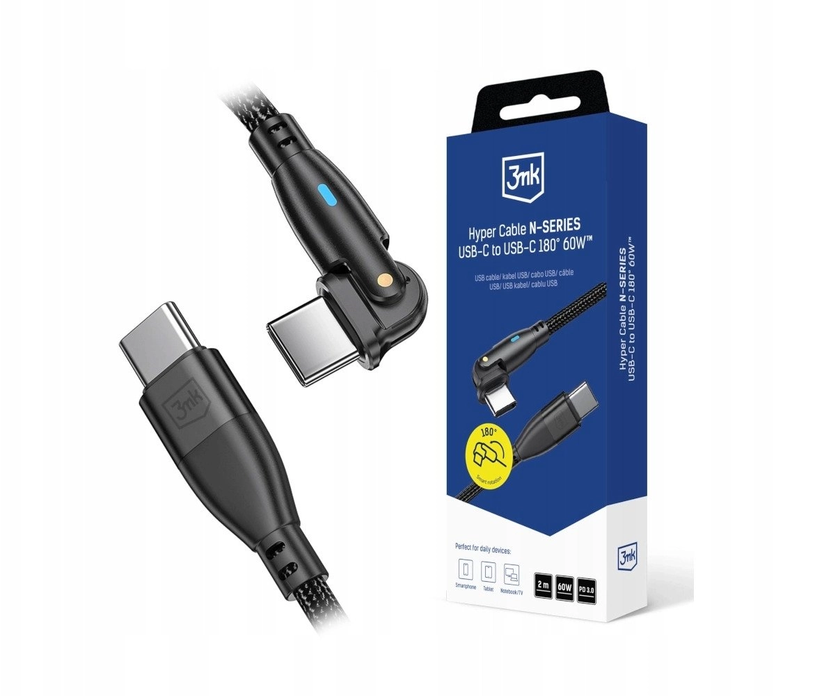3MK USB-C - USB-C USB cable