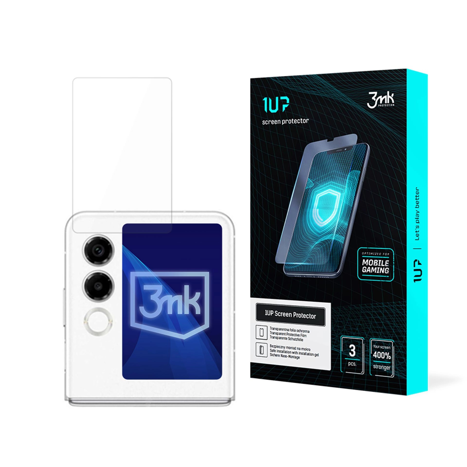 Nubia Flip 2 (front) - 3mk