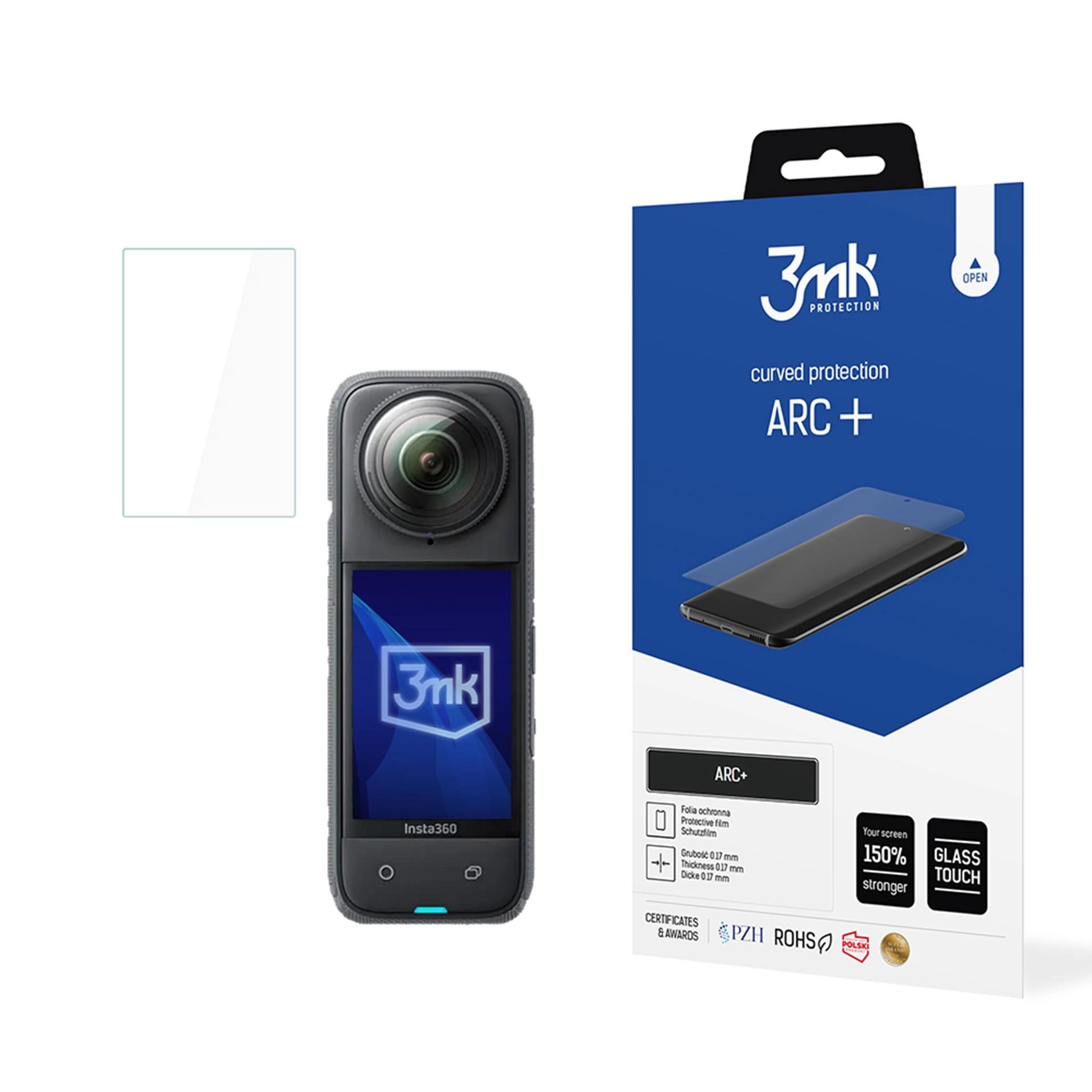 Insta360 X4 - 3mk ARC+ W-3ArcP-I360X4
